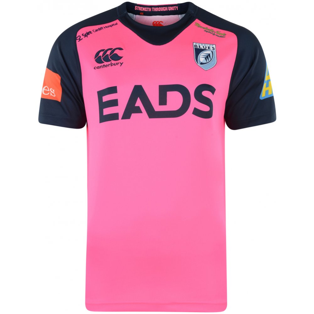 pink rugby kit
