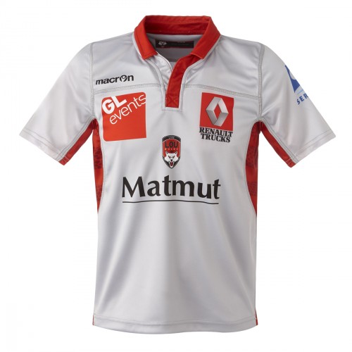 Lyon Olympique Universitaire Rugby 2014/15 Macron Home & Alternate ...