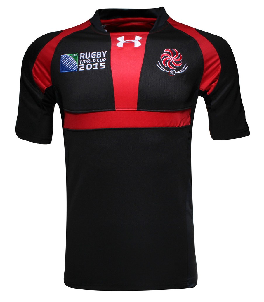 caligrafía Tranquilidad tiburón Georgia Rugby Under Armour Rugby World Cup 2015 Home Shirt – Rugby Shirt  Watch