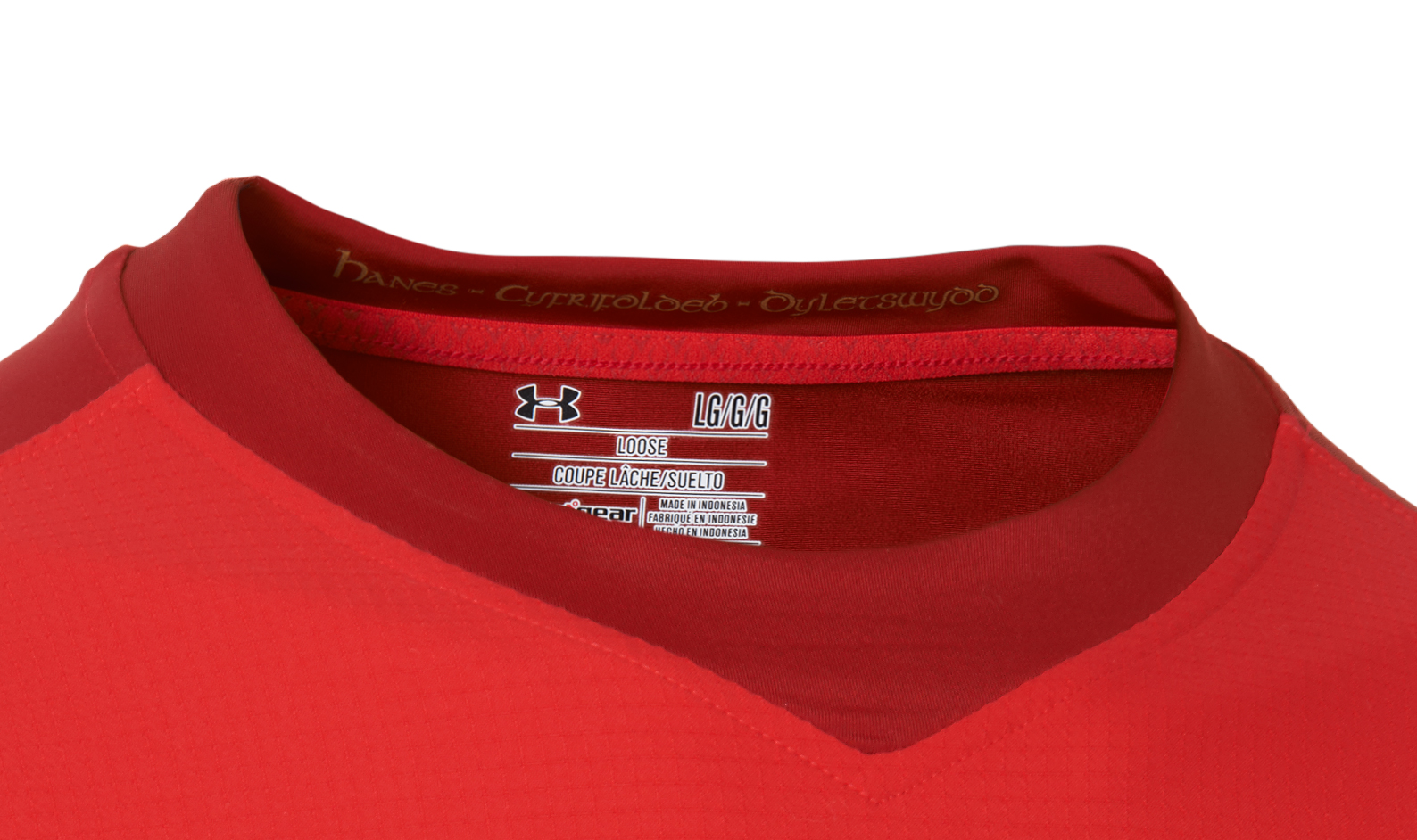 Wales Weg 2015 Herren Rot Rugby Shirt 
