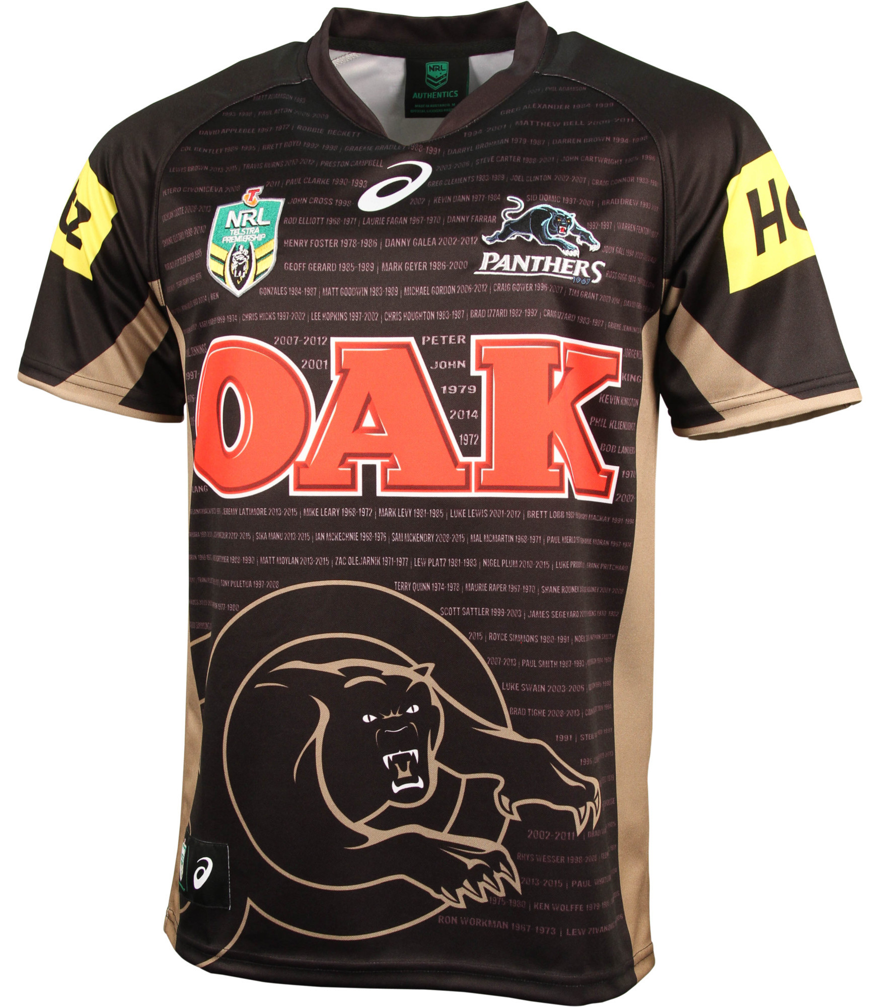 Penrith Panthers NRL 2016 ASICS 50th 