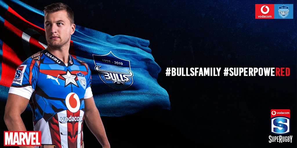 blue bulls superhero jersey
